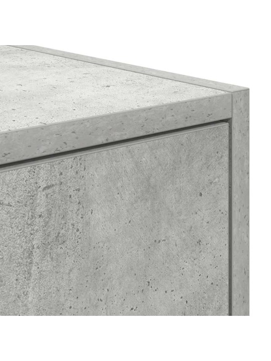 Tv skříňka betonově šedá 80x31x25,5 cm kompozitní dřevo