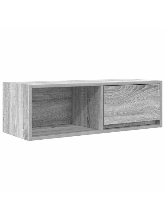 Tv skříňka šedá sonoma 80x31x25,5 cm kompozitní dřevo