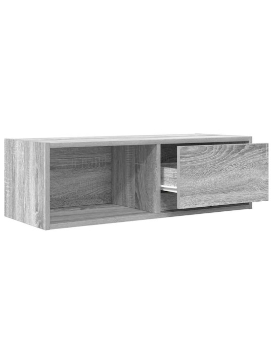 Tv skříňka šedá sonoma 80x31x25,5 cm kompozitní dřevo