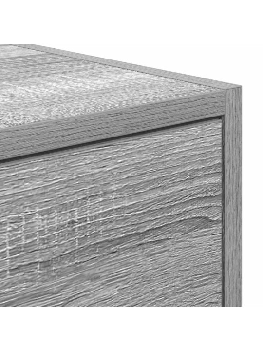 Tv skříňka šedá sonoma 80x31x25,5 cm kompozitní dřevo