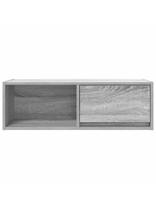Tv skříňka šedá sonoma 80x31x25,5 cm kompozitní dřevo