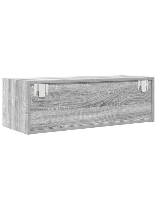 Tv skříňka šedá sonoma 80x31x25,5 cm kompozitní dřevo