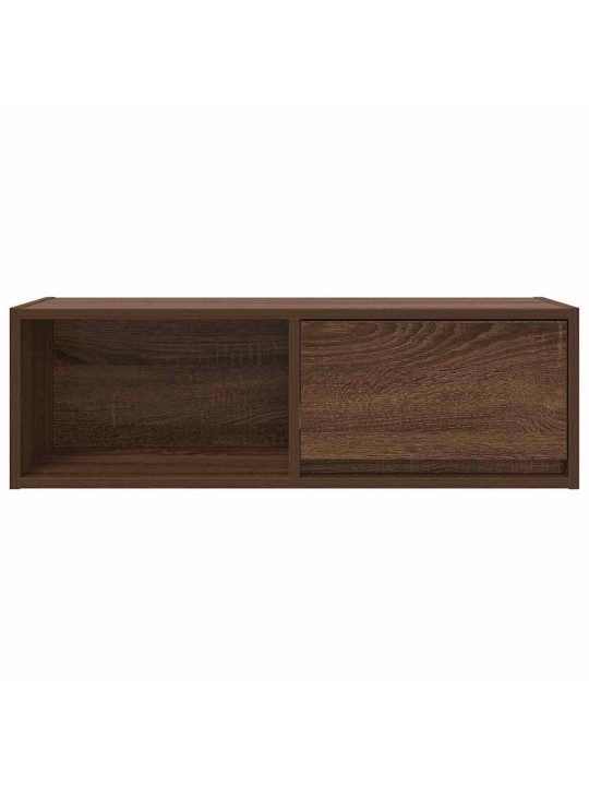 Tv skříňka hnědý dub 80x31x25,5 cm kompozitní dřevo