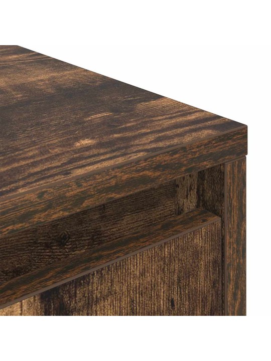 Tv skříňka hnědý dub 80x31x25,5 cm kompozitní dřevo