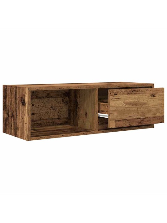 Tv skříňka starého dřeva 80x31x25,5 cm kompozitní dřevo