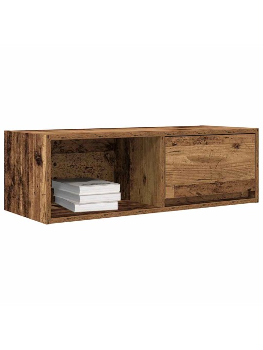 Tv skříňky 2 ks staré dřevo 80x31x25,5 cm dřevěné konstrukce