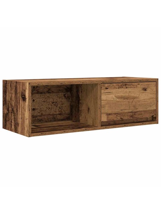 Tv skříňky 2 ks staré dřevo 80x31x25,5 cm dřevěné konstrukce
