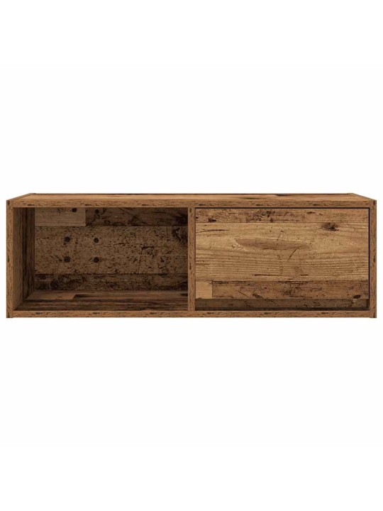 Tv skříňky 2 ks staré dřevo 80x31x25,5 cm dřevěné konstrukce
