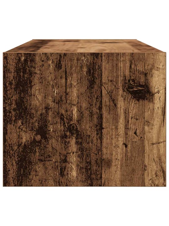 Tv skříňky 2 ks staré dřevo 80x31x25,5 cm dřevěné konstrukce