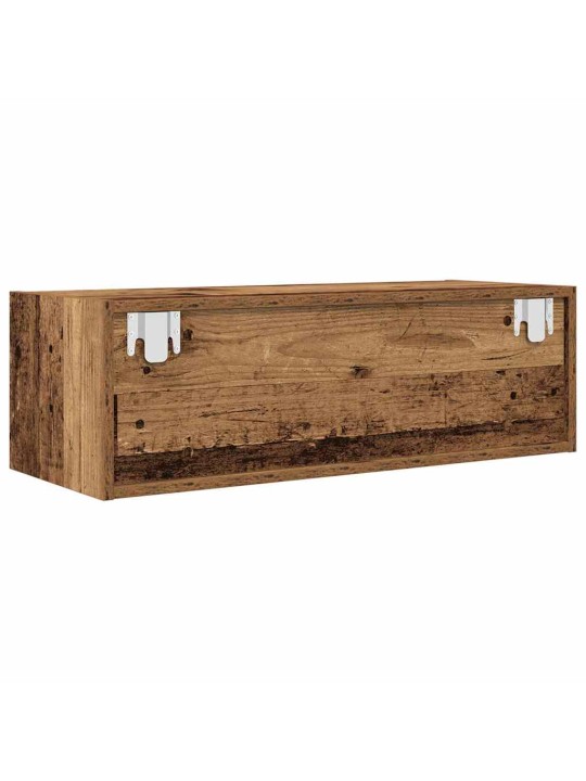 Tv skříňky 2 ks staré dřevo 80x31x25,5 cm dřevěné konstrukce