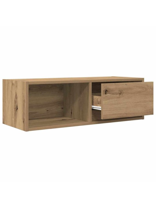 Tv skříňky 2 ks dub artisan 80x31x25,5 cm dřevěné konstrukce