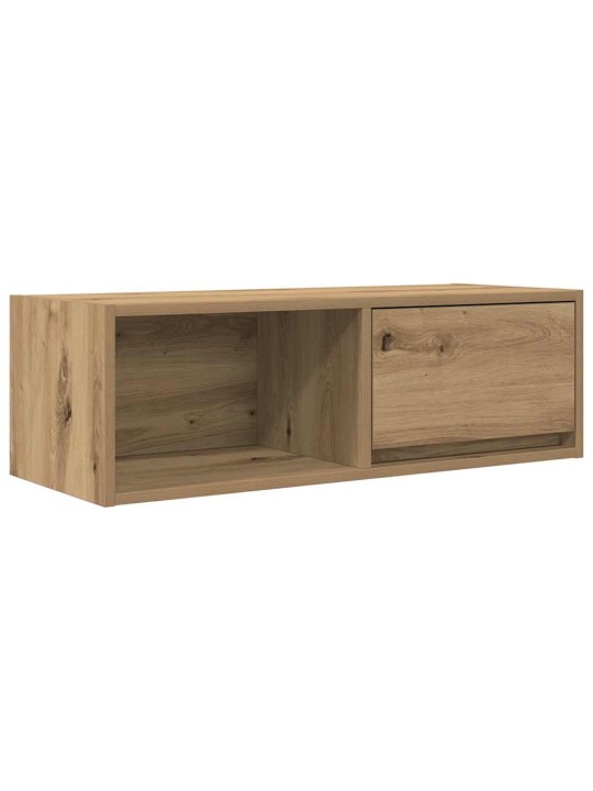 Tv skříňky 2 ks dub artisan 80x31x25,5 cm dřevěné konstrukce