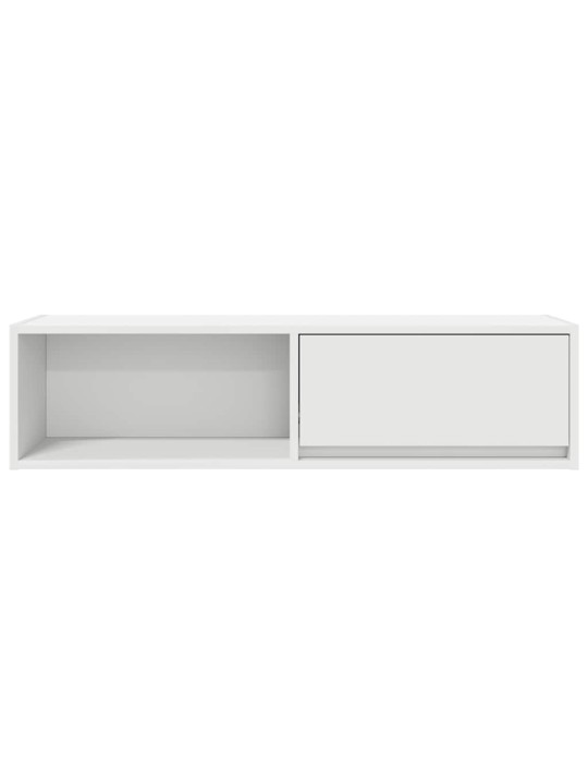 Tv skříňka bílá 100x31x25,5 cm kompozitní dřevo