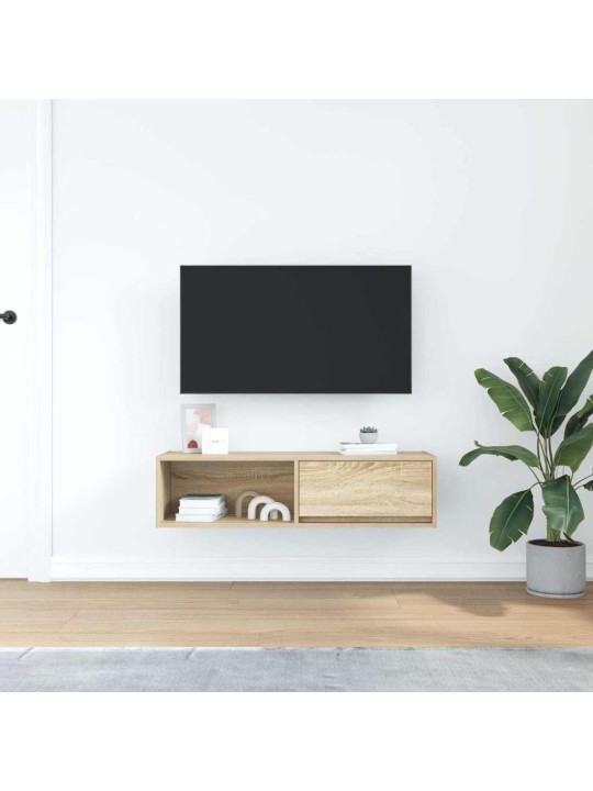 Tv skříňka dub sonoma 100x31x25,5 cm kompozitní dřevo