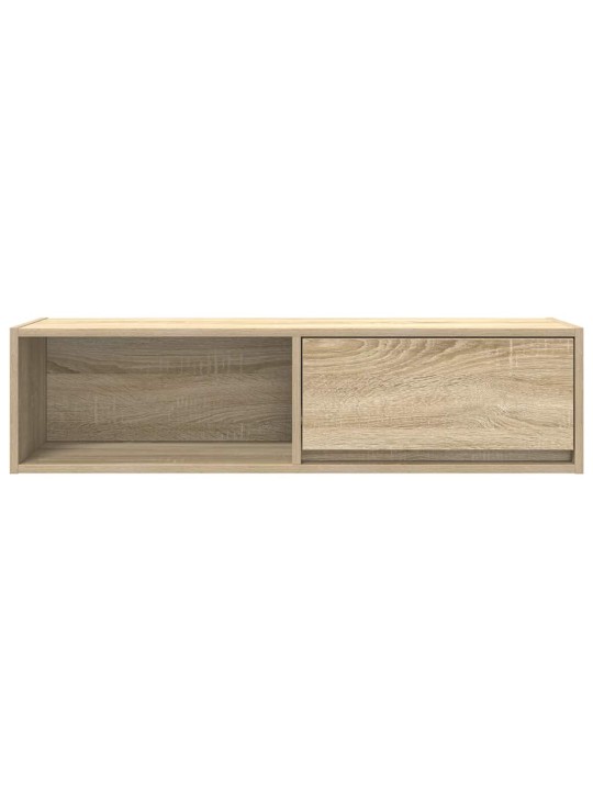 Tv skříňky 2 ks dub sonoma 100x31x25,5 cm dřevěné konstrukce