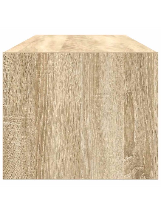 Tv skříňky 2 ks dub sonoma 100x31x25,5 cm dřevěné konstrukce