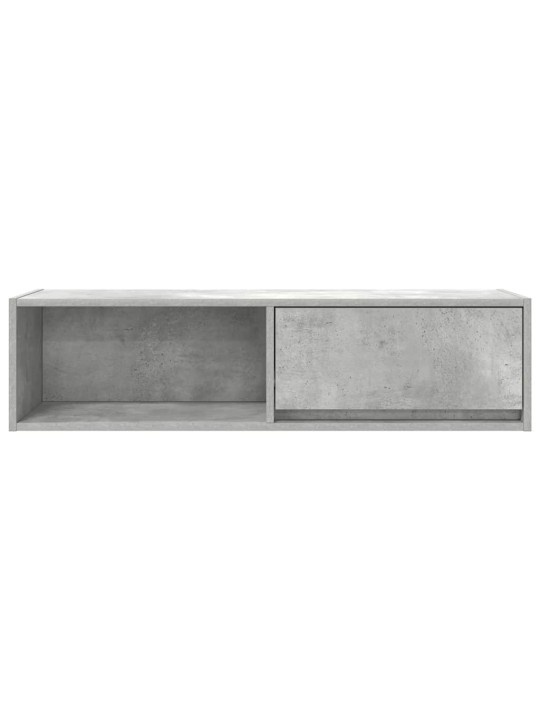 Tv skříňka betonově šedá 100x31x25,5 cm kompozitní dřevo