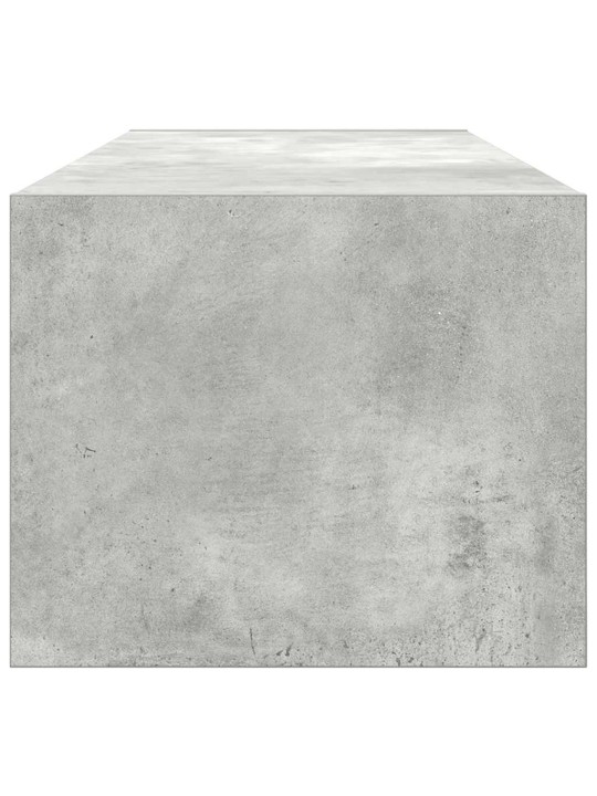 Tv skříňka betonově šedá 100x31x25,5 cm kompozitní dřevo