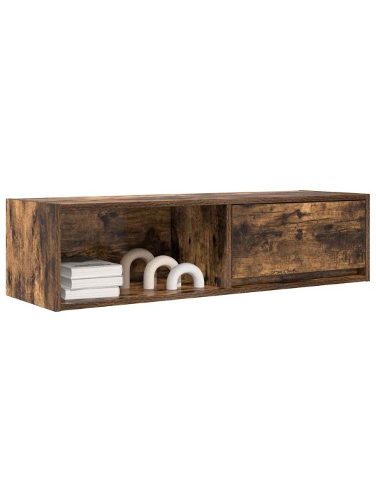 Tv skříňky 2 ks kouřový dub 100x31x25,5 cm kompozitní dřevo