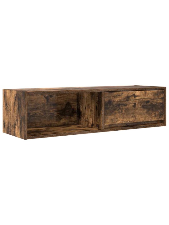 Tv skříňky 2 ks kouřový dub 100x31x25,5 cm kompozitní dřevo