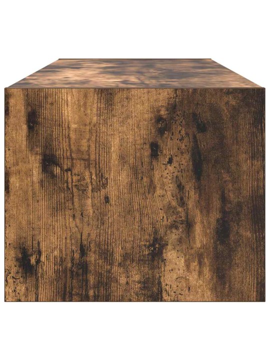 Tv skříňky 2 ks kouřový dub 100x31x25,5 cm kompozitní dřevo