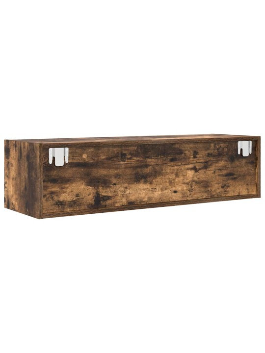 Tv skříňky 2 ks kouřový dub 100x31x25,5 cm kompozitní dřevo