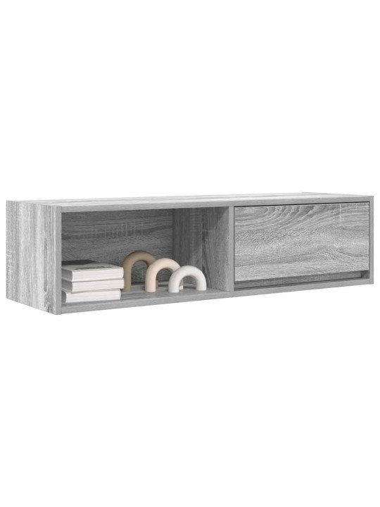 Tv skříňky 2 ks šedé sonoma 100x31x25,5 cm kompozitní dřevo