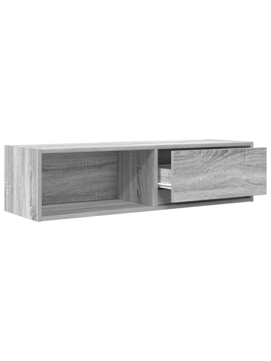 Tv skříňky 2 ks šedé sonoma 100x31x25,5 cm kompozitní dřevo