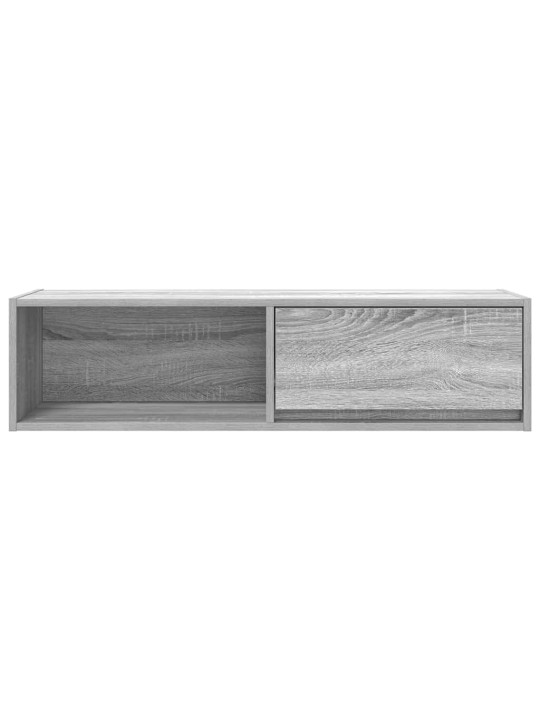 Tv skříňky 2 ks šedé sonoma 100x31x25,5 cm kompozitní dřevo
