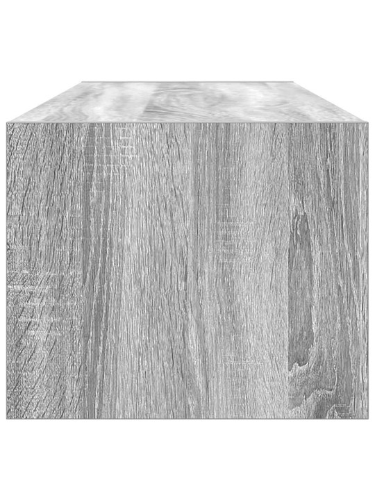 Tv skříňky 2 ks šedé sonoma 100x31x25,5 cm kompozitní dřevo