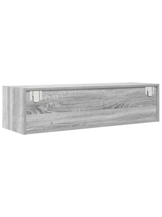 Tv skříňky 2 ks šedé sonoma 100x31x25,5 cm kompozitní dřevo