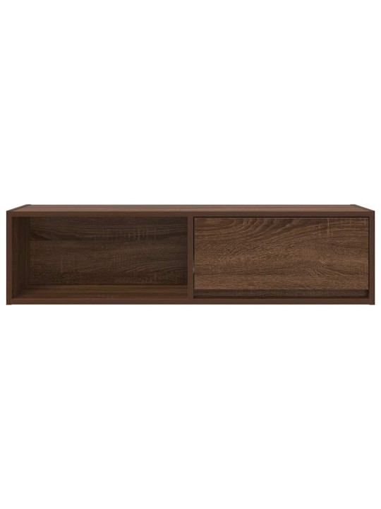 Tv skříňka hnědý dub 100x31x25,5 cm kompozitní dřevo