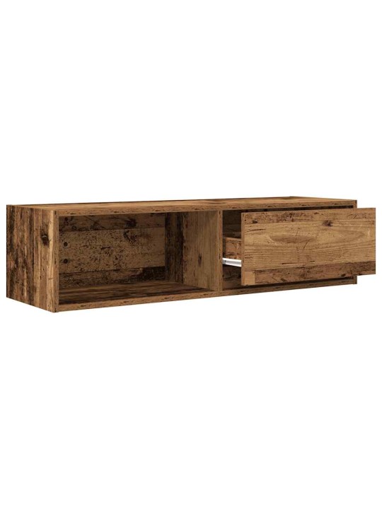 Tv stolek staré dřevo 100x31x25,5 cm kompozitní dřevo
