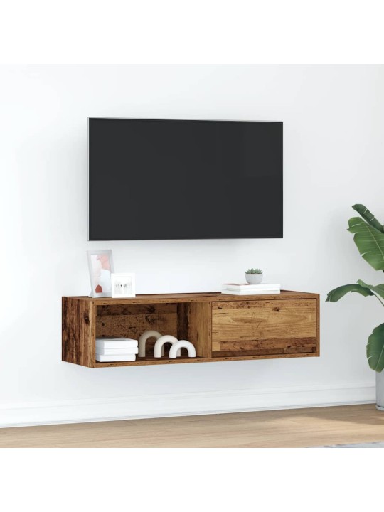 Tv stolek staré dřevo 100x31x25,5 cm kompozitní dřevo