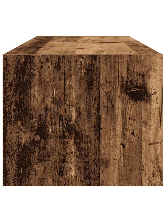 Tv skříňky 2 ks staré dřevo 100x31x25,5 cm dřevěné konstrukce