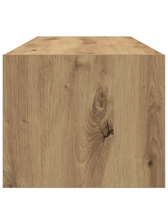 Tv skříňky 2 ks dub artisan 100x31x25,5 cm dřevěné konstrukce