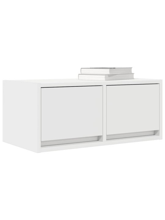 Tv skříňka bílá 60x31x25,5 cm kompozitní dřevo