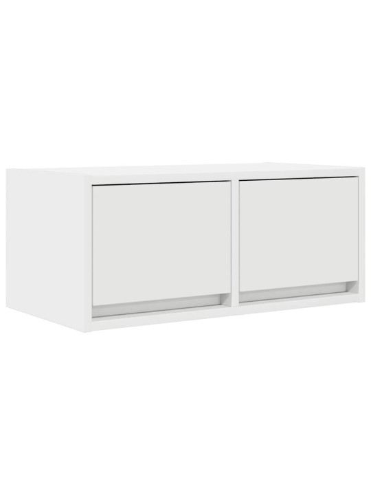 Tv skříňky 2 ks bílá 60x31x25,5 cm dřevěná konstrukce