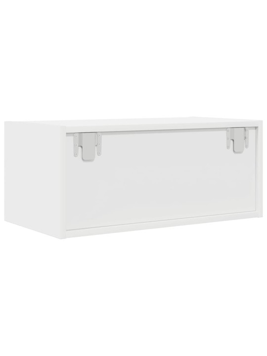 Tv skříňky 2 ks bílá 60x31x25,5 cm dřevěná konstrukce