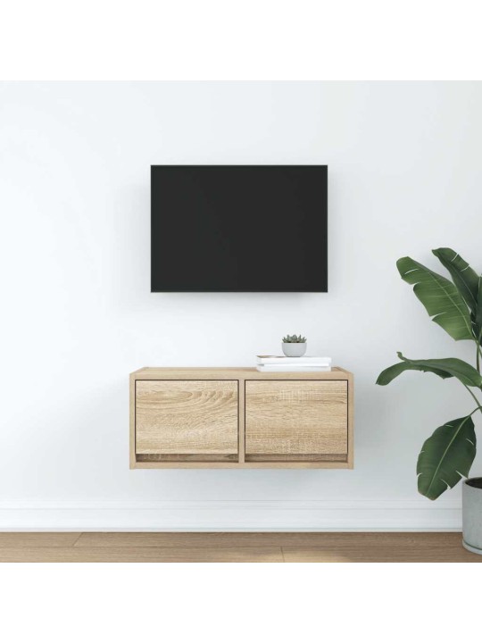 Tv skříňka dub sonoma 60x31x25,5 cm kompozitní dřevo
