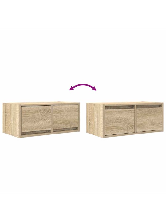 Tv skříňka dub sonoma 60x31x25,5 cm kompozitní dřevo