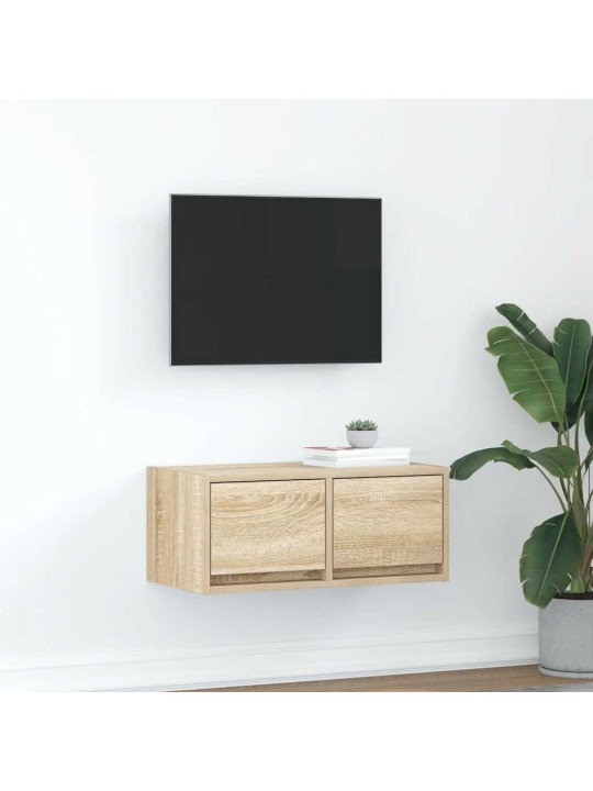 Tv skříňka dub sonoma 60x31x25,5 cm kompozitní dřevo