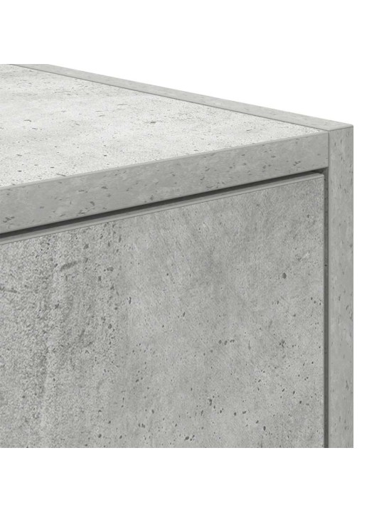 Tv skříňka betonově šedá 60x31x25,5 cm kompozitní dřevo