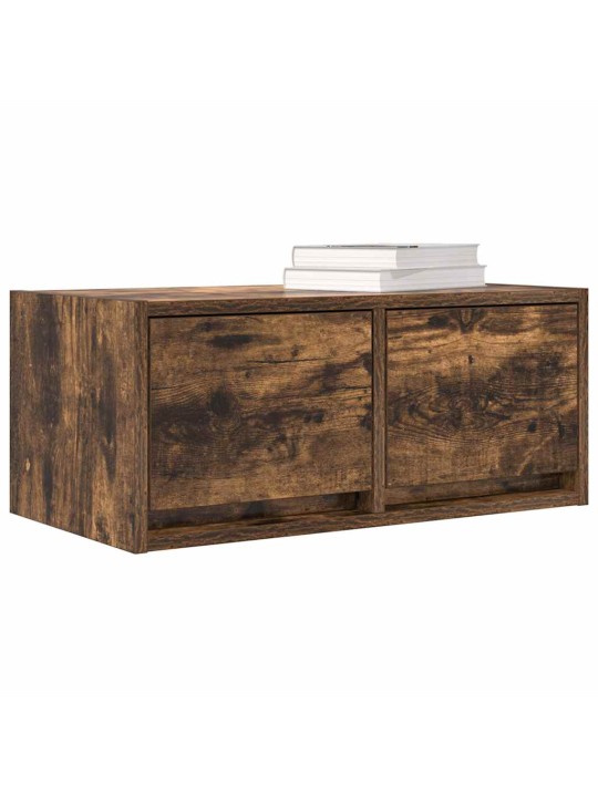 Tv skříňka kouřový dub 60x31x25,5 cm kompozitní dřevo