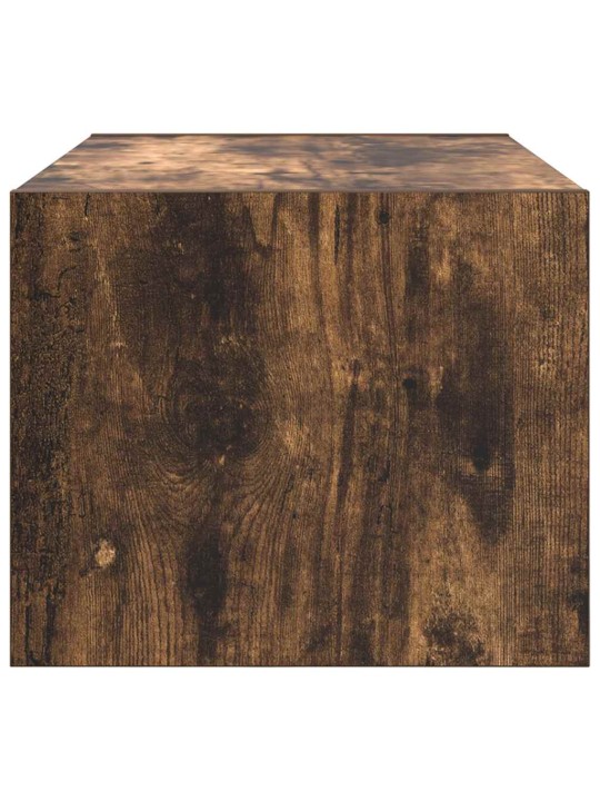 Tv skříňky 2 ks kouřový dub 60x31x25,5 cm dřevěné konstrukce