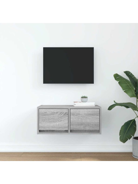 Tv skříňka šedá sonoma 60x31x25,5 cm kompozitní dřevo