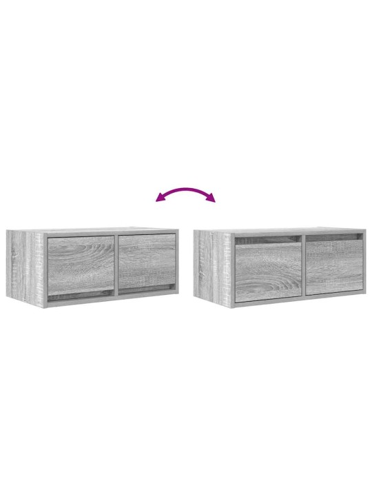 Tv skříňka šedá sonoma 60x31x25,5 cm kompozitní dřevo