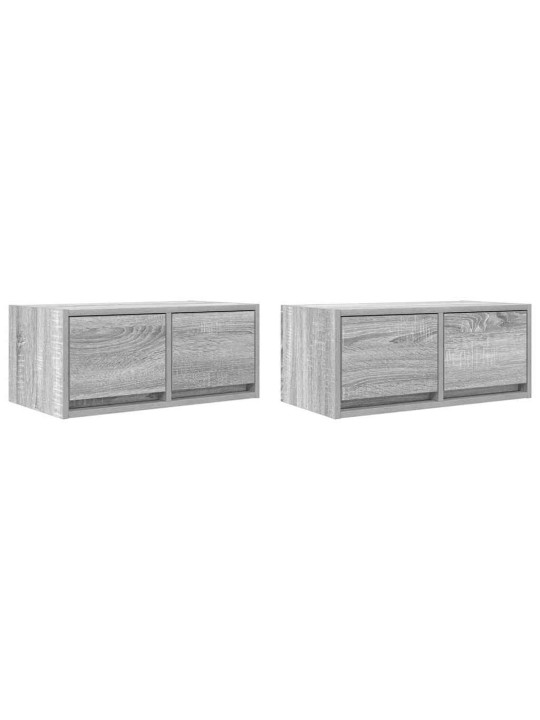 Tv skříňka šedá sonoma 60x31x25,5 cm kompozitní dřevo