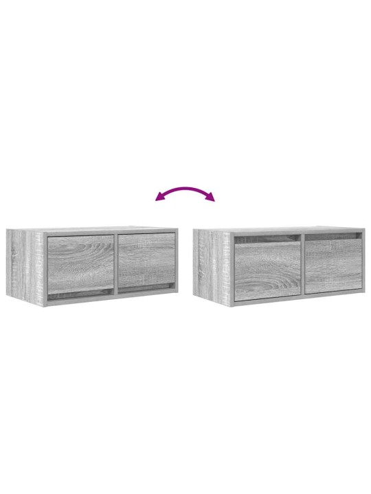 Tv skříňka šedá sonoma 60x31x25,5 cm kompozitní dřevo