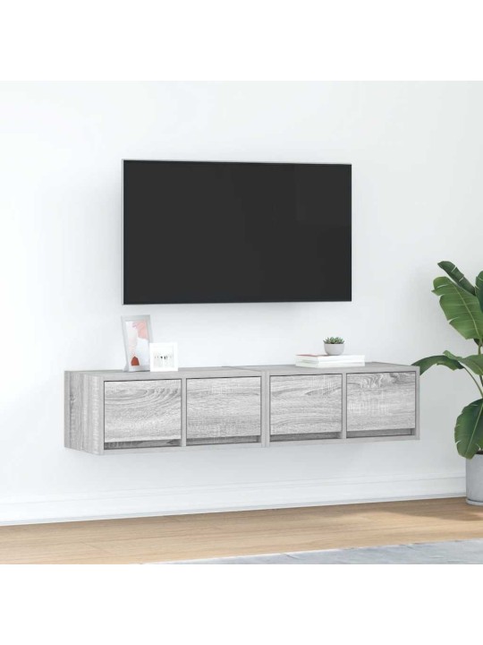 Tv skříňka šedá sonoma 60x31x25,5 cm kompozitní dřevo